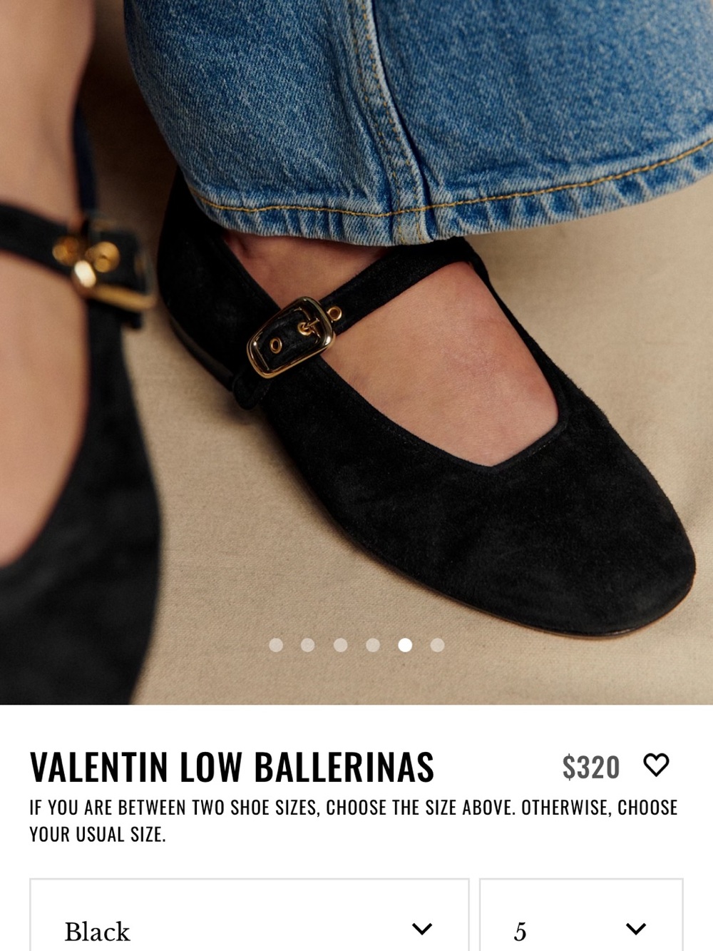 Sezane Valentin Low ballerinas